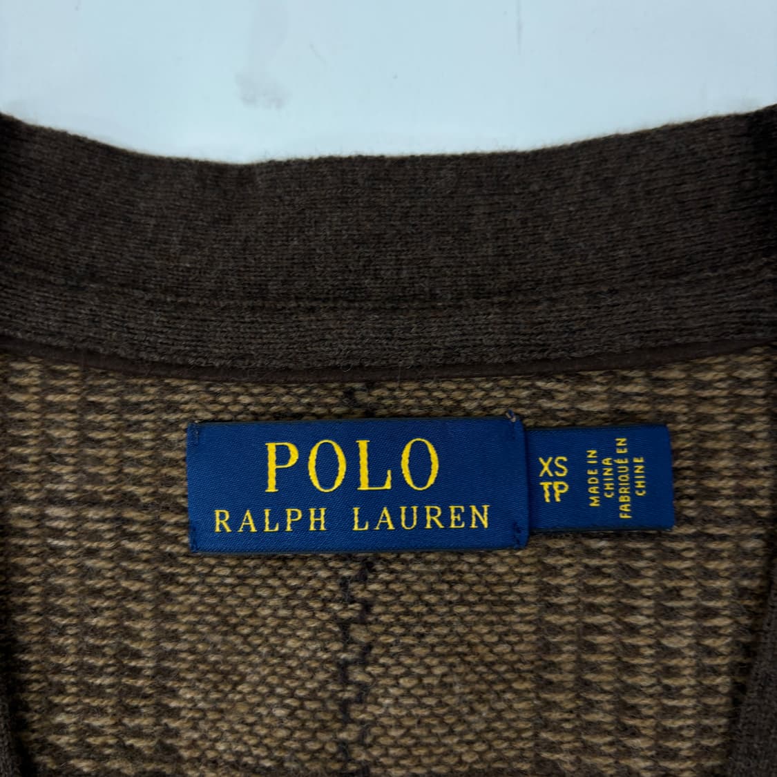 폴로 글렌체크 가디건 상품이미지6