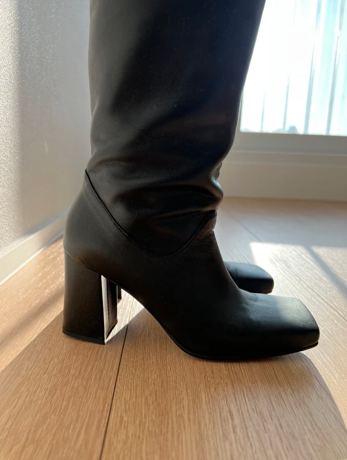 렉토 (RECTO) 니하이 싸이하이 부츠 36.5 상품이미지5