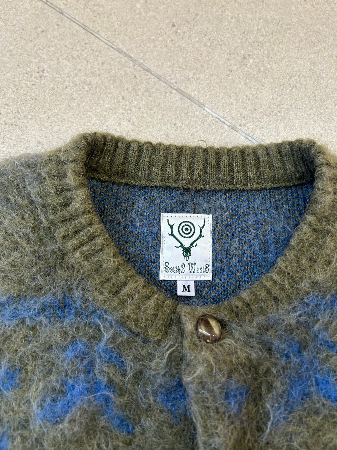 남이서팔 모헤어 가디건 상품이미지3