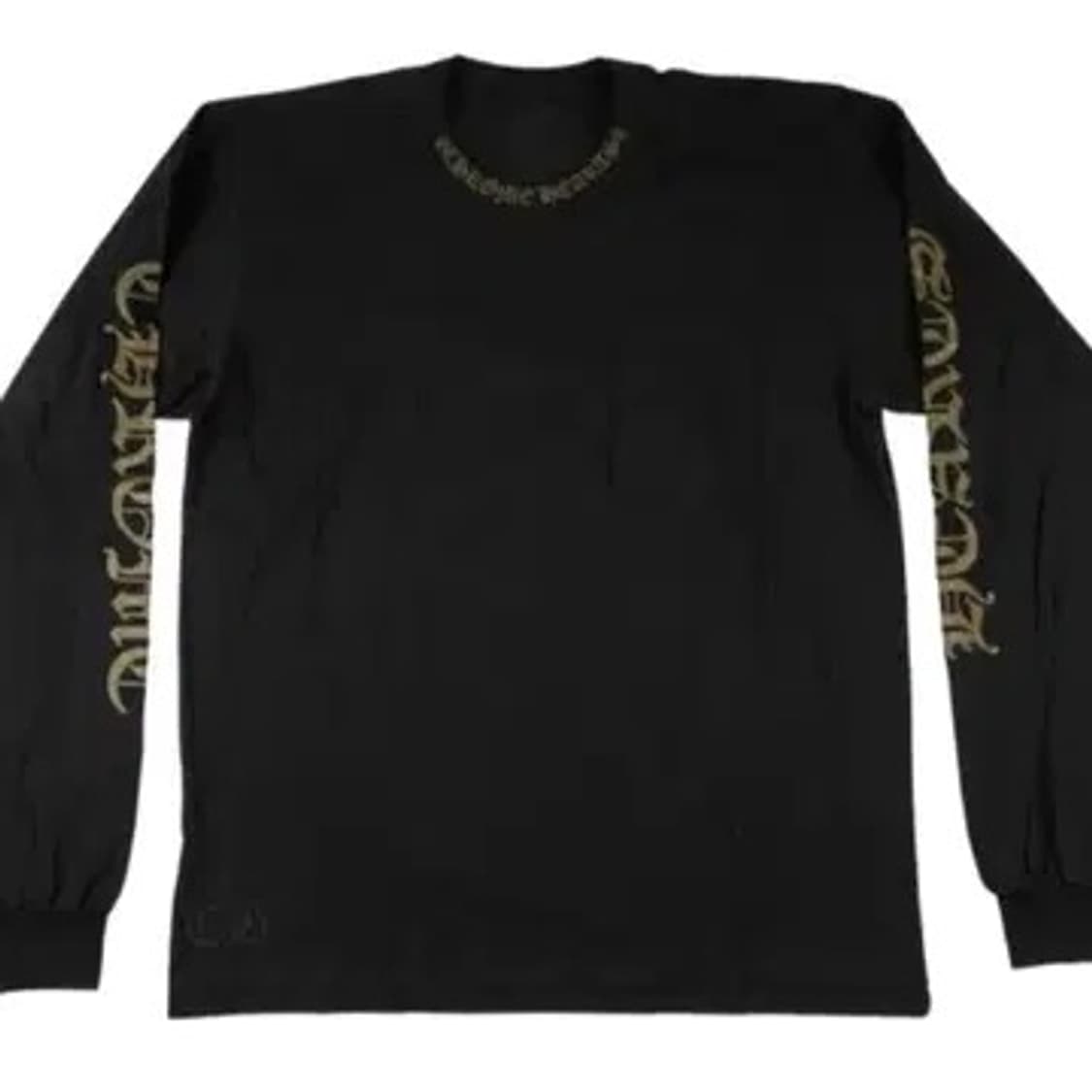 (미개봉) 크롬하츠 넥 로고 포켓 크루 롱슬리브 티셔츠 블랙 그린 XL 상품이미지1