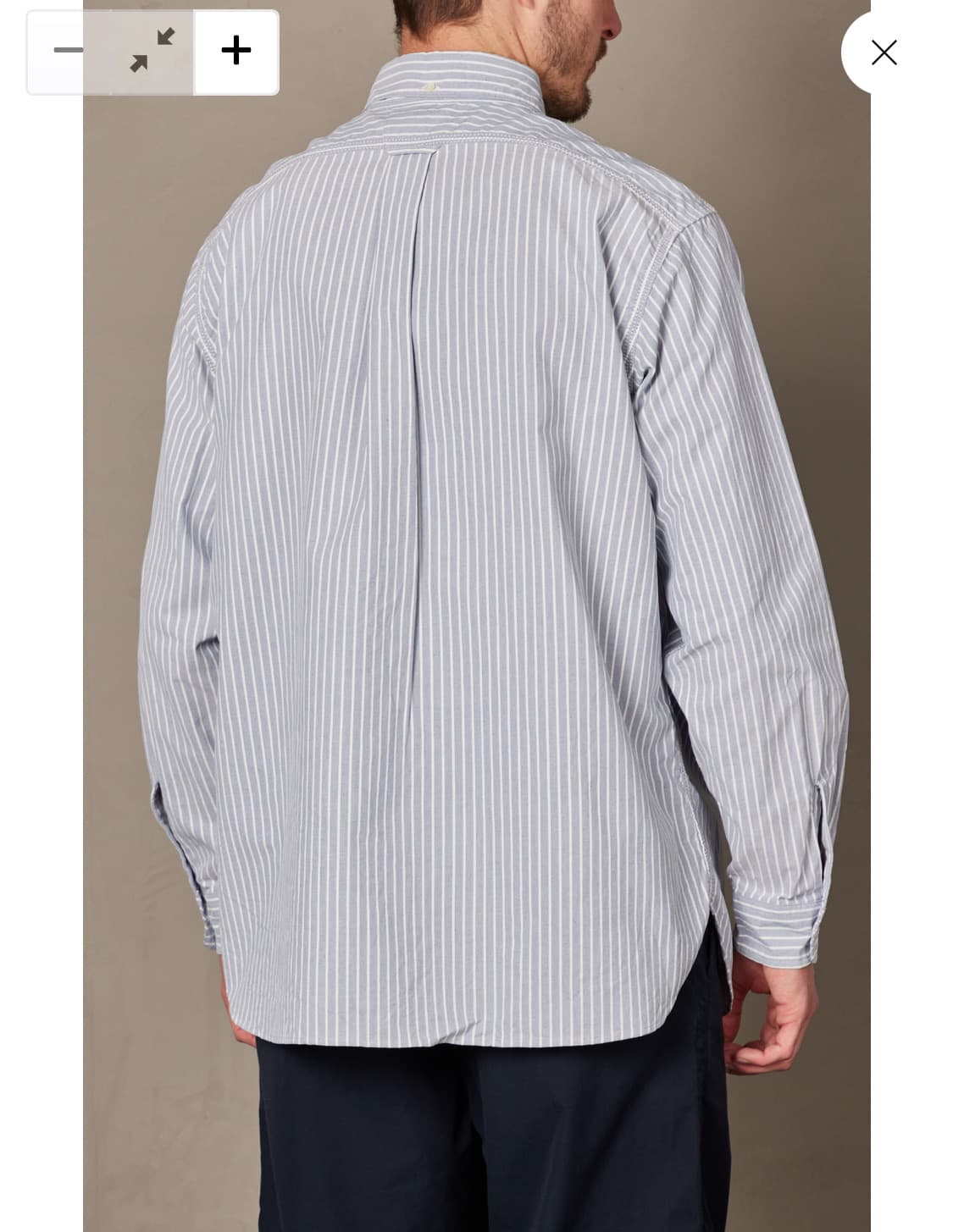나나미카 Button Down Stripe Wind WM사이즈 상품이미지3