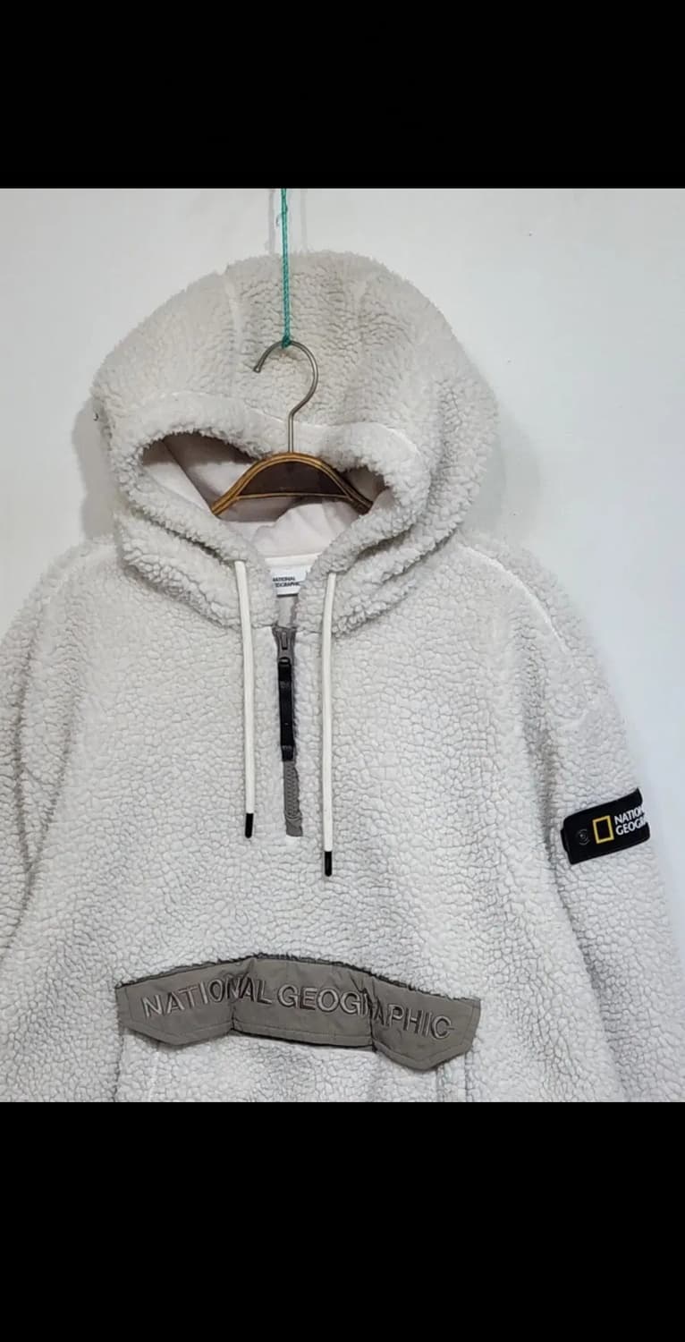 (L) 내셔널지오그래픽 후리스 점퍼 아노락 뽀글이 플리스 자켓  상품이미지2