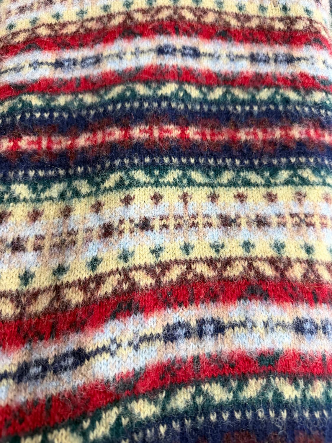 울 100% 노르딕 페어아일 니트 상품이미지8