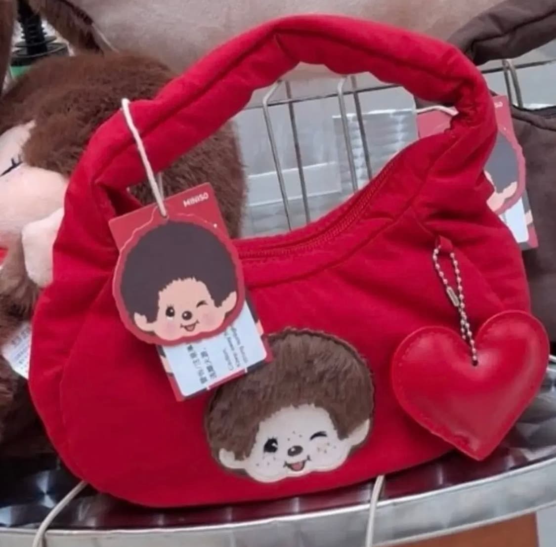 홍콩 미니소 몬치치 콜라보 가방 상품이미지1