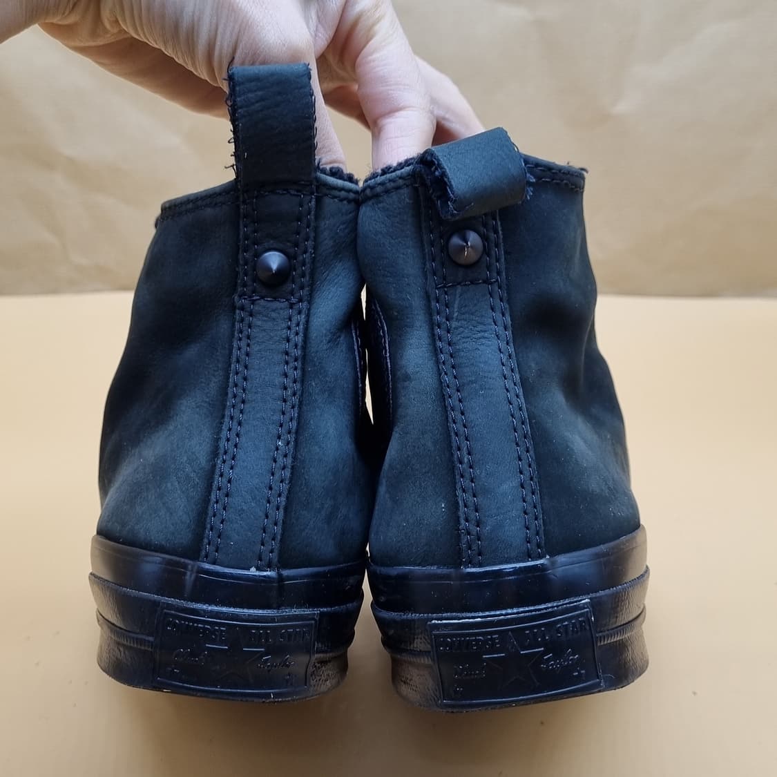 컨버스 척테일러 레더 퍼 여성하이탑240  상품이미지4