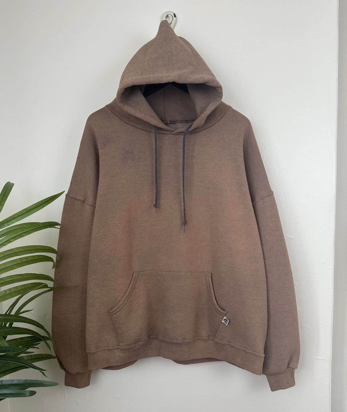 러셀 빈티지 후디 브라운 상품이미지1