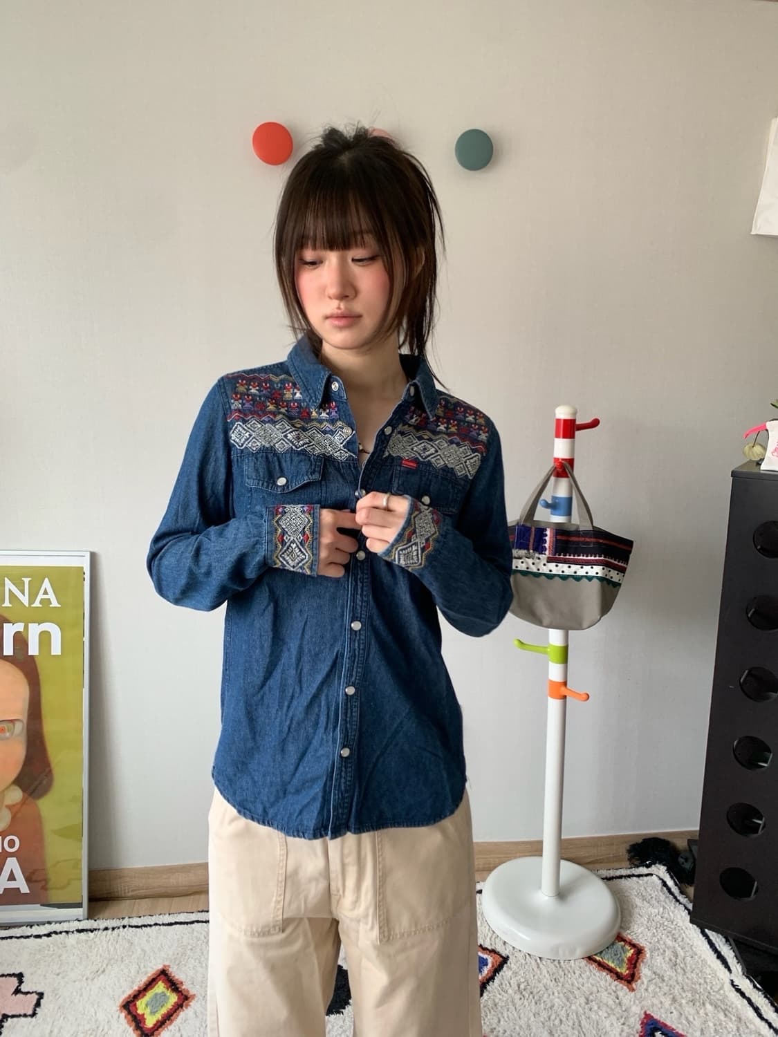 titicaca denim shirts 상품이미지1