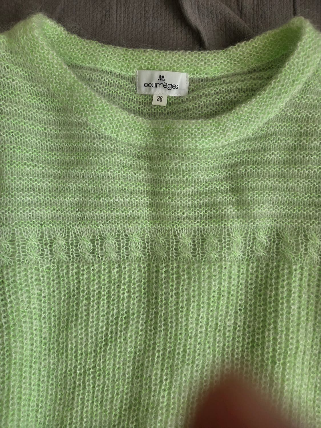 꾸레쥬 니트 상품이미지1