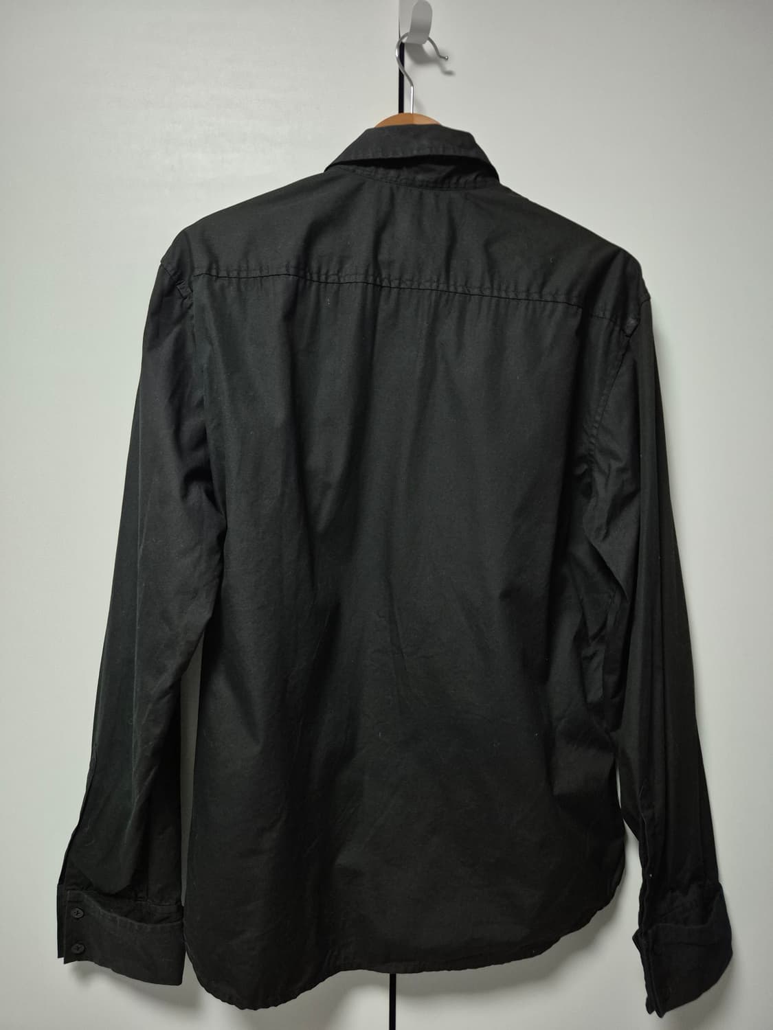 아르마니 익스체인지 고딕 커프스 셔츠 블랙 남성 95~100사이즈 상품이미지5