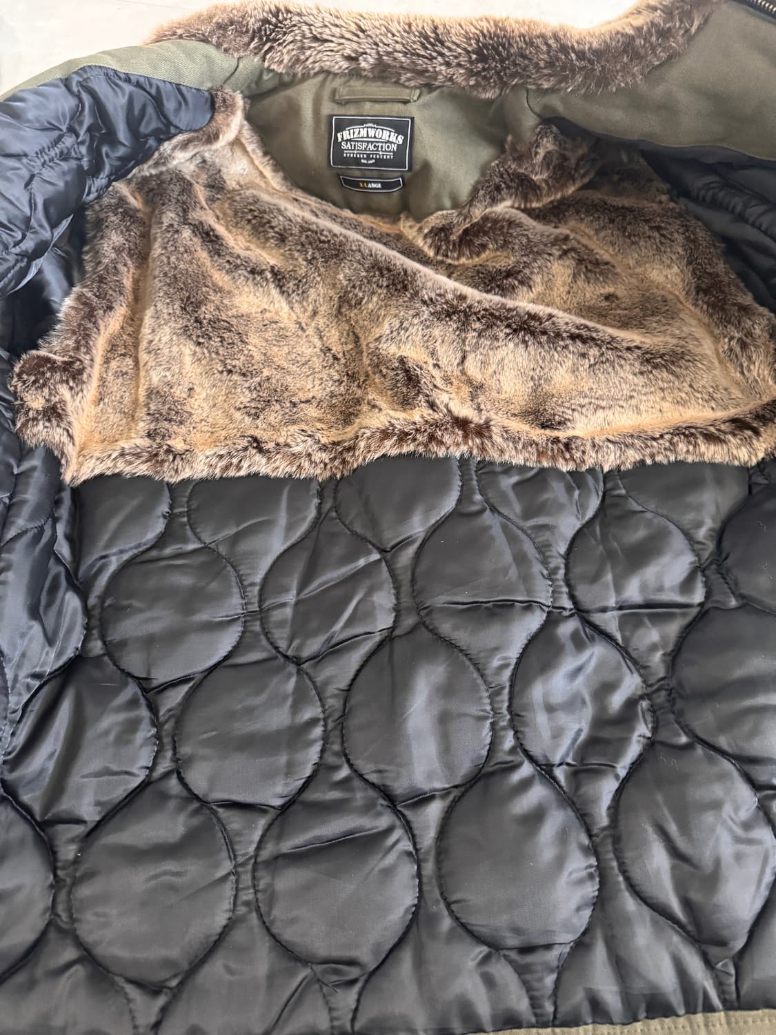 프리즘웍스 덱 자켓 올리브 상품이미지6