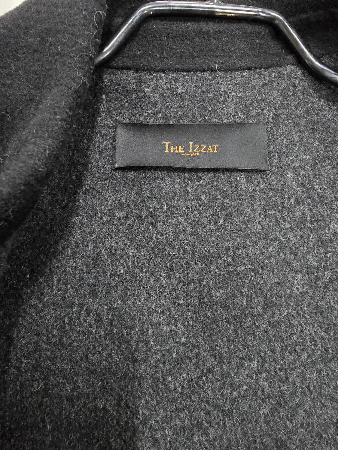 The Izzat 블랙 모직 자켓 상품이미지8