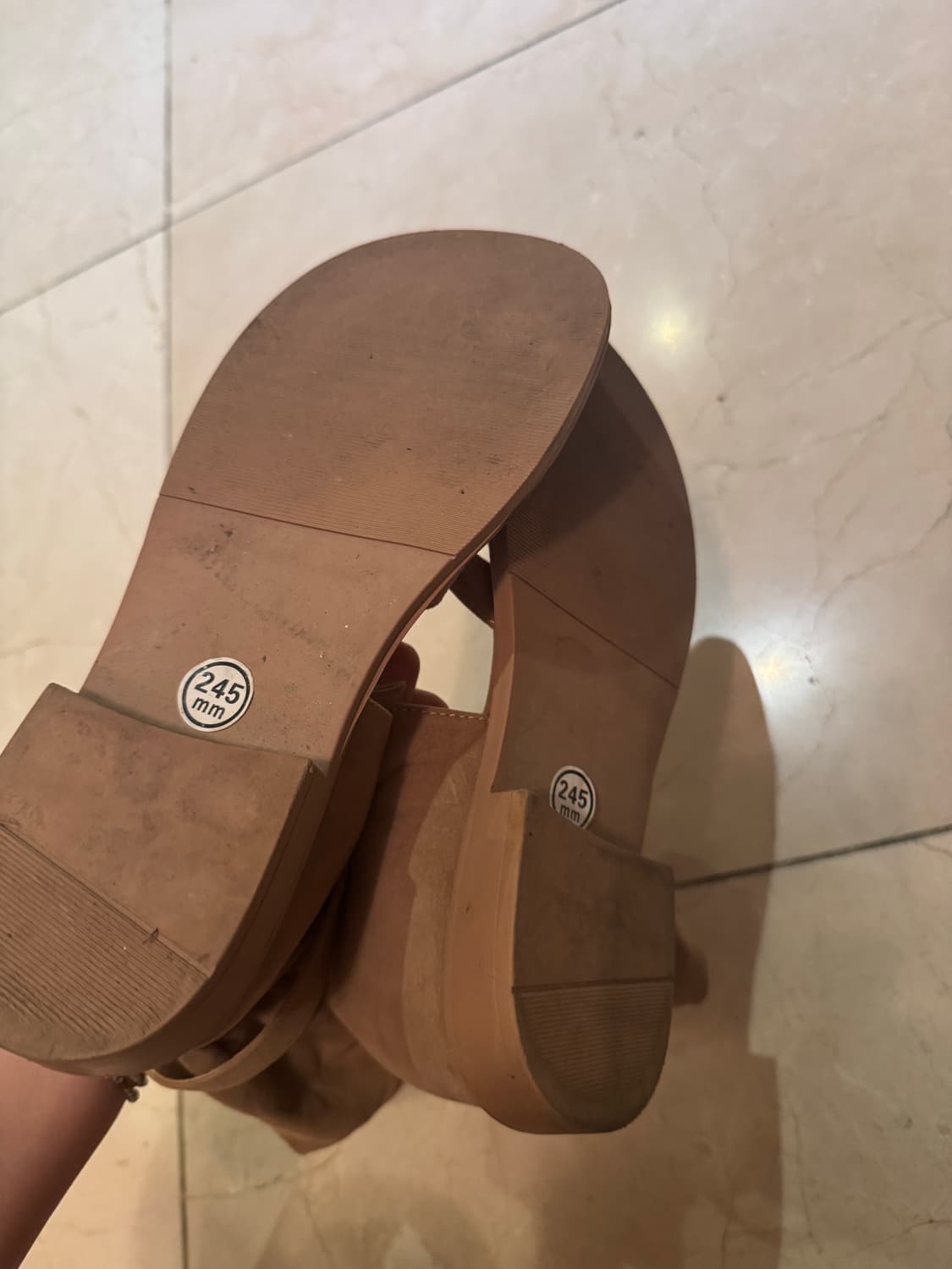 바이아덜즈 tilbury flipflop 245 베이지 상품이미지6
