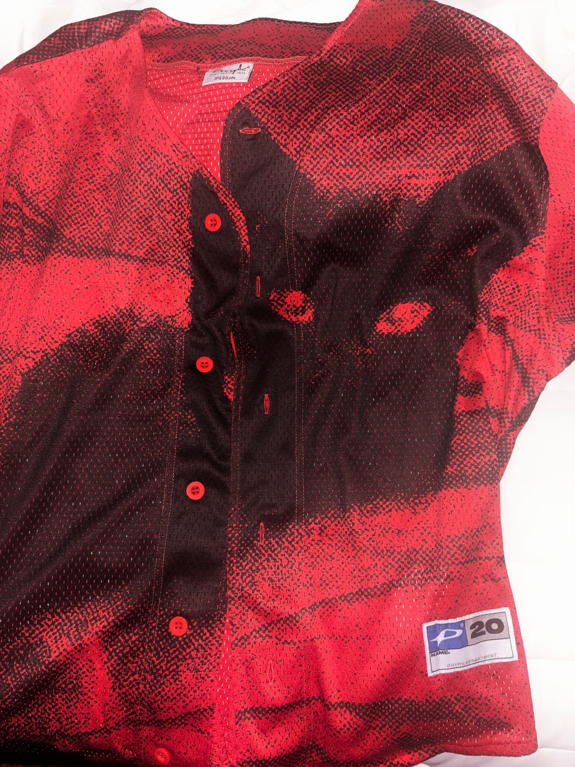 피지컬 디파트먼트 매쉬 반팔 상품이미지1