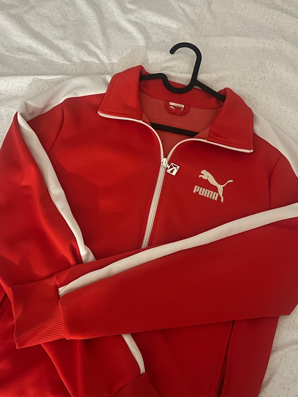 푸마 빨간색 트랙탑 트레이닝 져지 상품이미지1