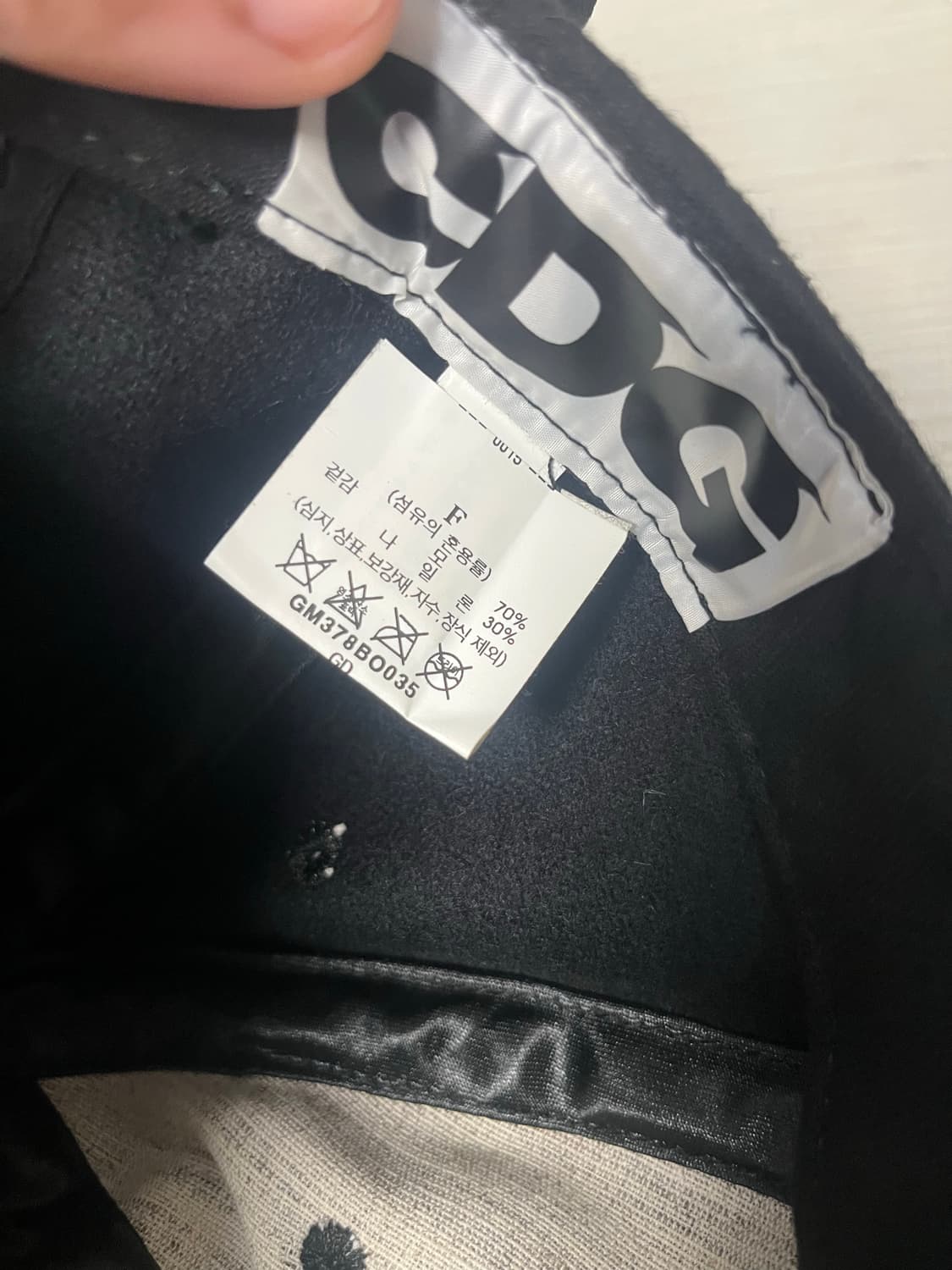 cdg 이벳필드 캡 모자 상품이미지6