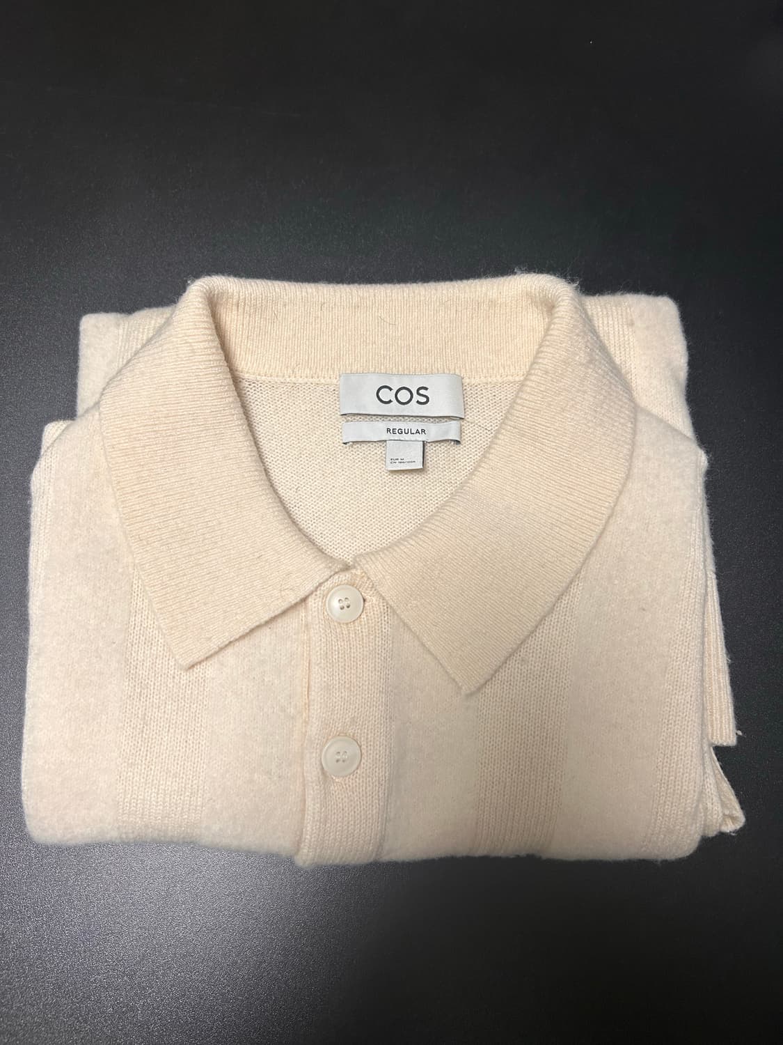 코스 텍스처드 스트라이프 울 니트 상품이미지3