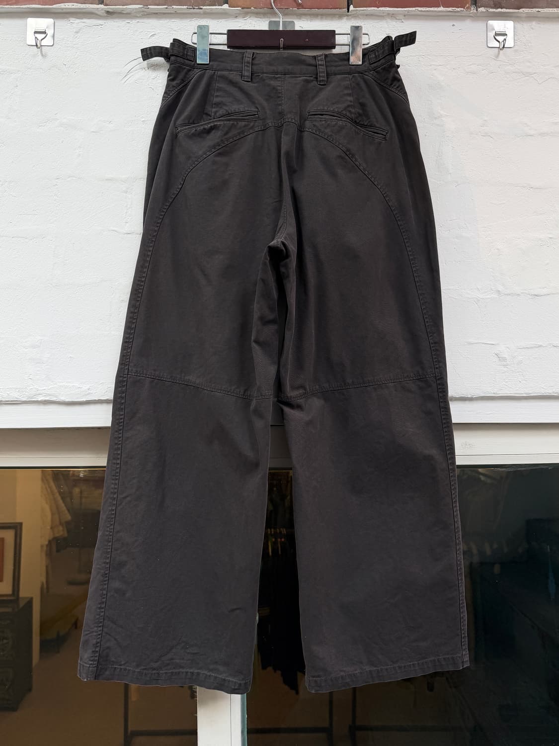 POLYTERU 폴리테루 쓰리다트 치노팬츠 차콜 1 상품이미지8