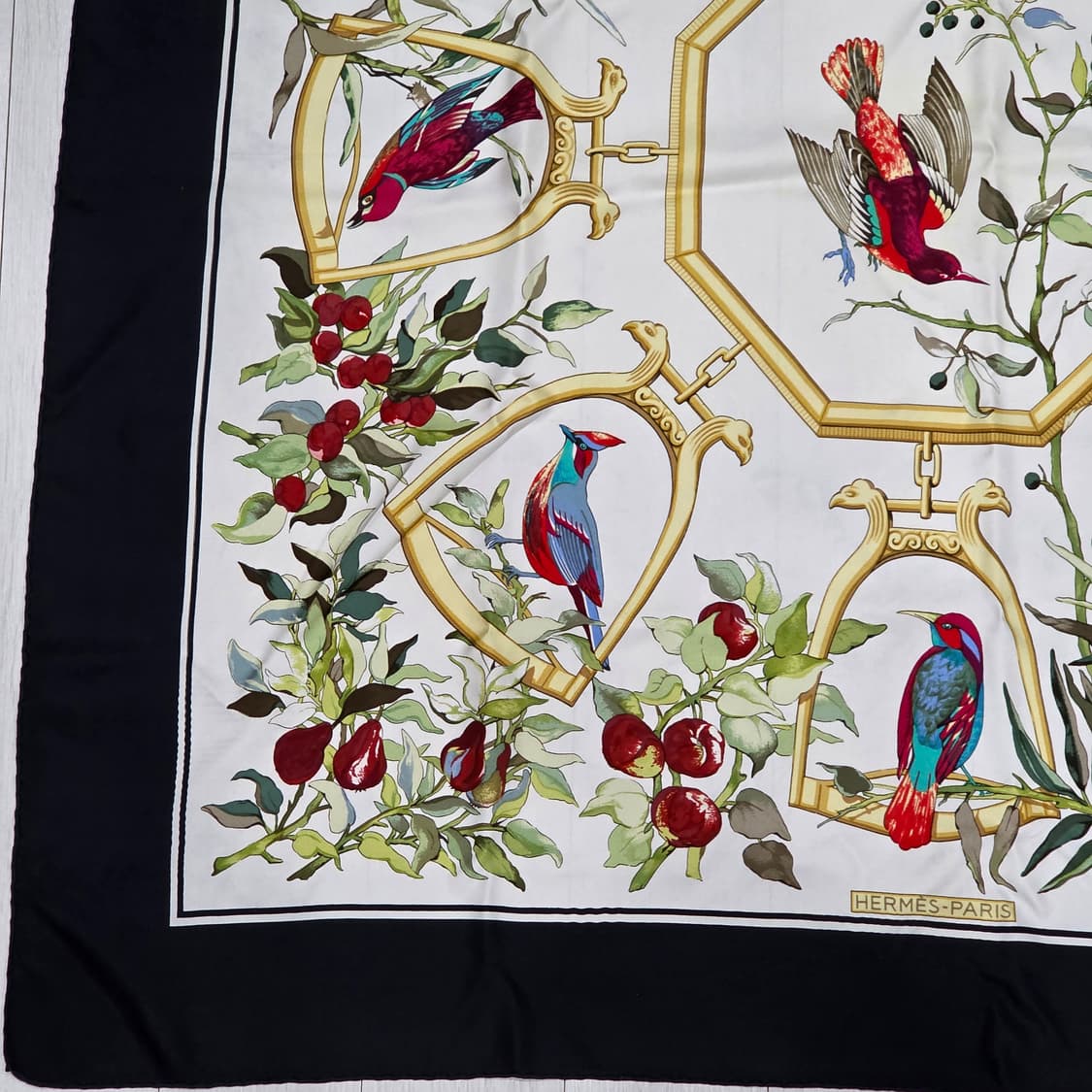 에르메스 90s 까레90 RAMAGE 라마지 라마쥬 패턴 스카프 상품이미지5