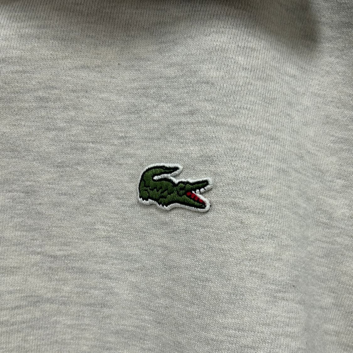 라코스테 하프집업 하이넥 스웻셔츠 맨투맨 그레이 상품이미지4