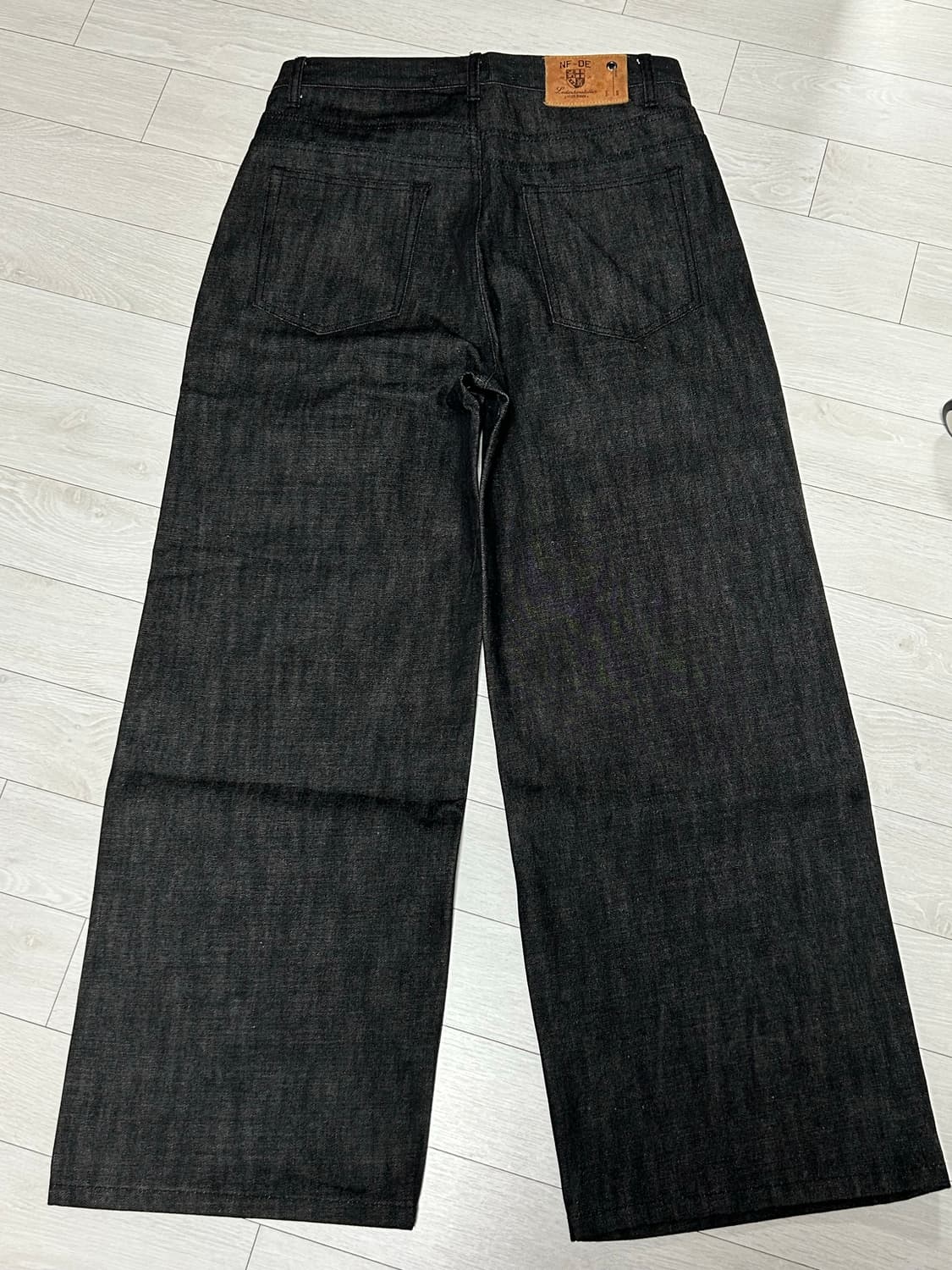 노페이스 스튜디오 재페니즈 데님 루즈핏 블랙 m size 상품이미지3