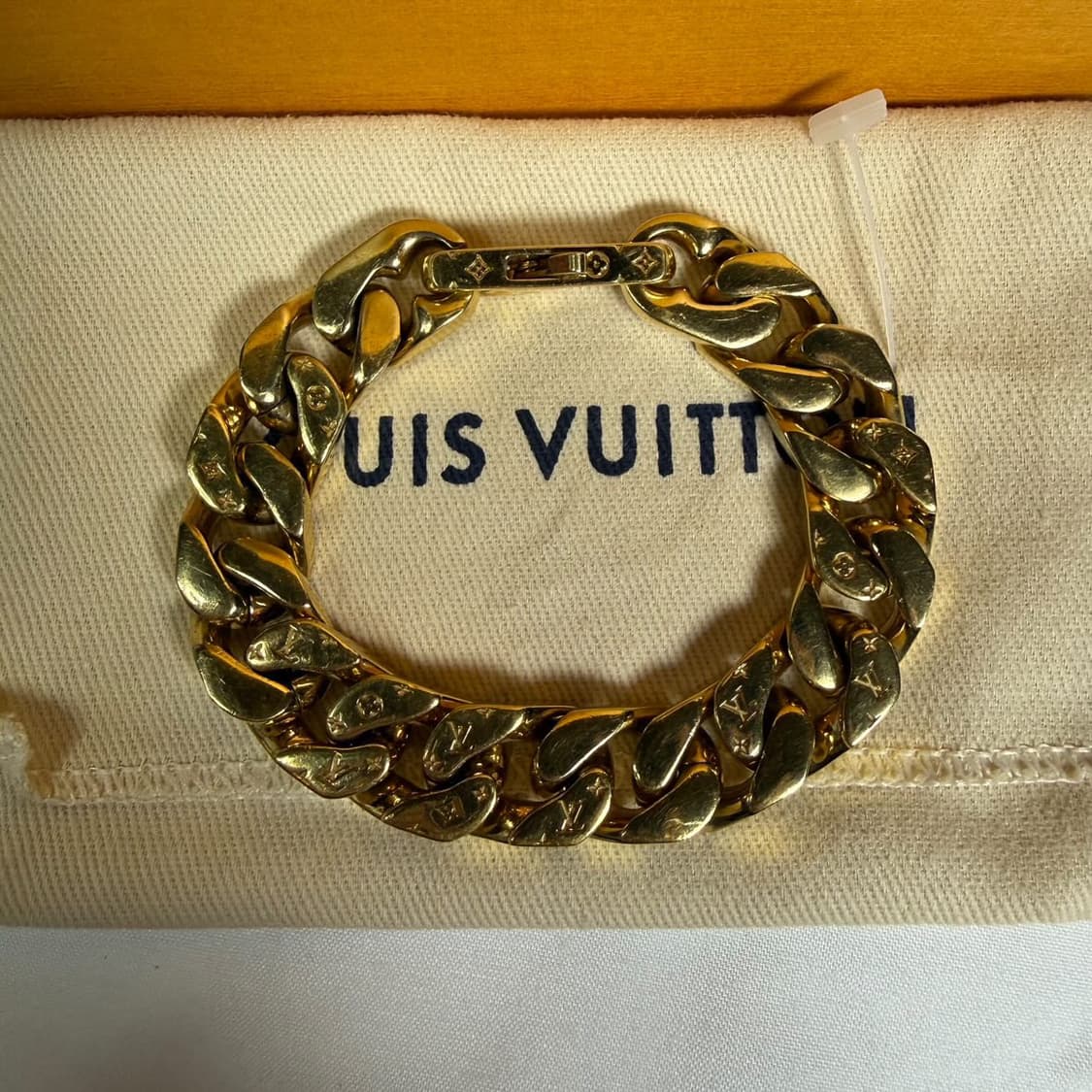 루이비통 체인 링크 브레이슬릿 골드 팔찌 M00305 상품이미지2