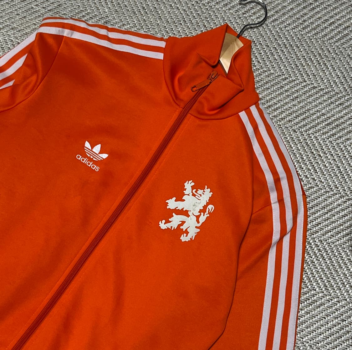 아디다스 네덜란드 월드컵 오버핏 져지 트랙탑 파이어버드 XS 상품이미지10