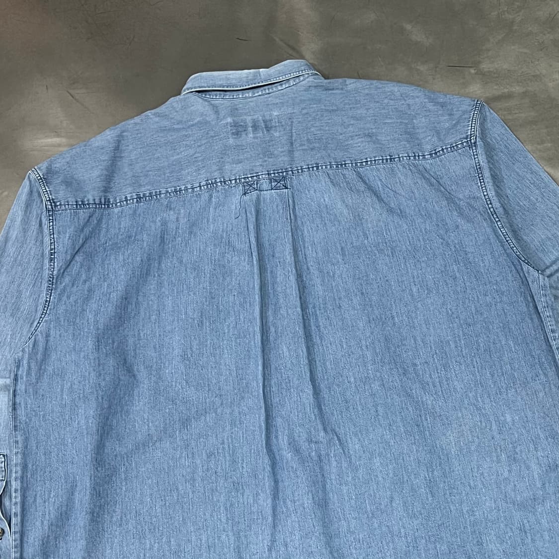  카멜 워크 데님 셔츠 y16065 상품이미지6