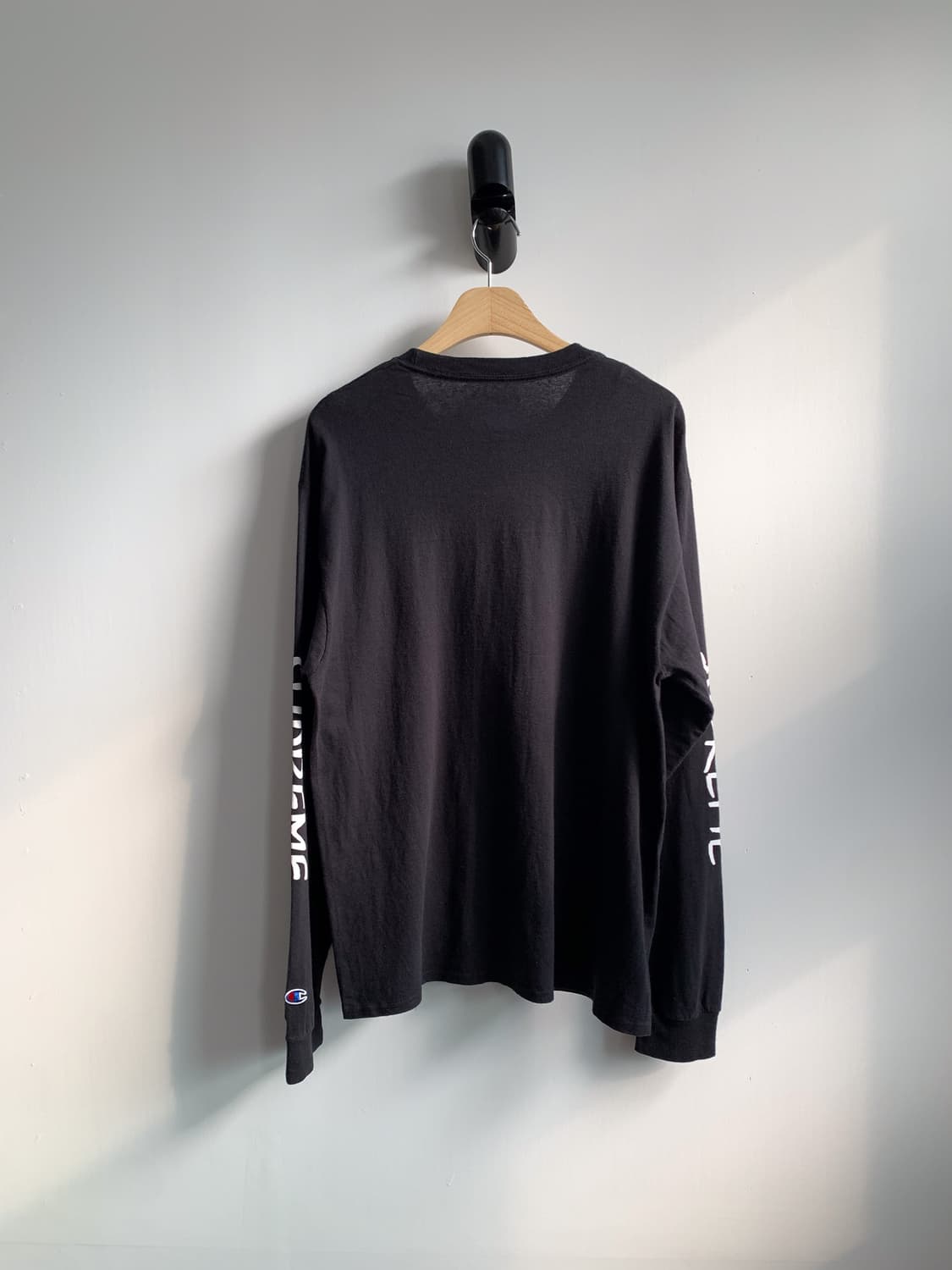 100 슈프림x챔피온 16ss 레터링 롱슬리브 상품이미지3