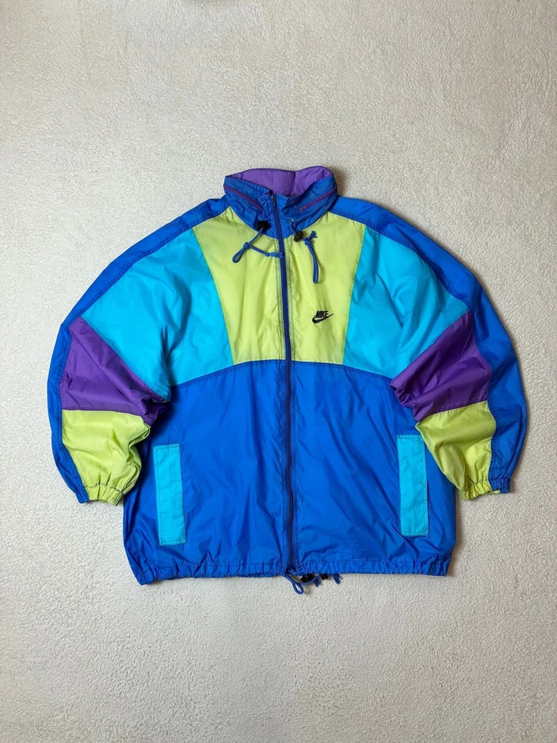 나이키 90's 올드스쿨 배색 빅로고 바람막이 자켓 PN6726    상품이미지3