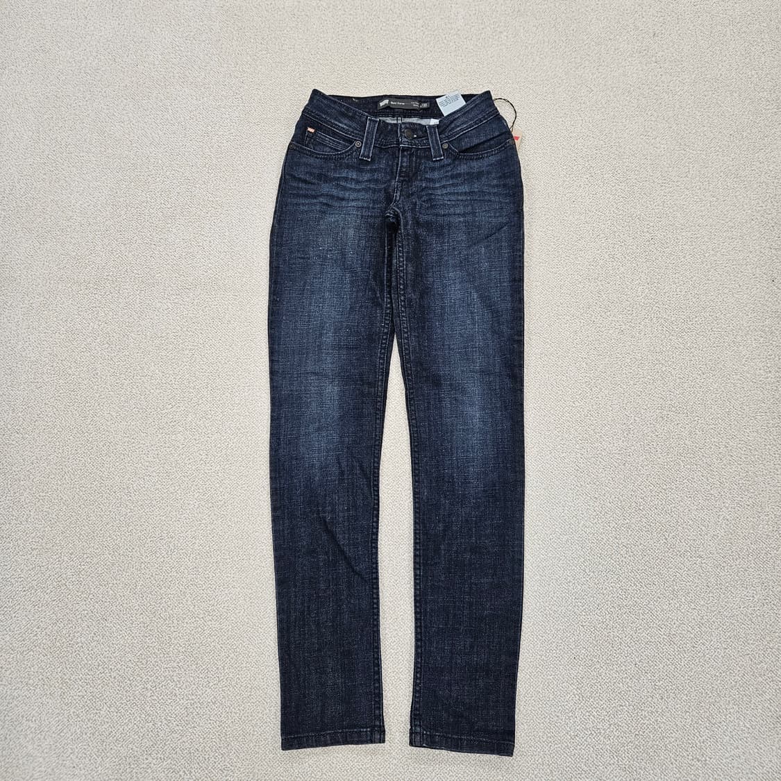 [25] 새상품 리바이스 볼드 커브 로우 라이즈 스키니 진청 팬츠 120 상품이미지1