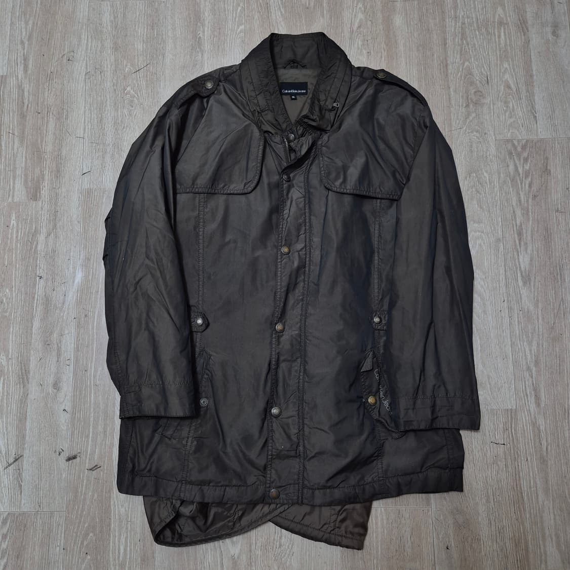 캘빈클라인 여성 안감내피 바람막이 야상점퍼 XL(105) 상품이미지1