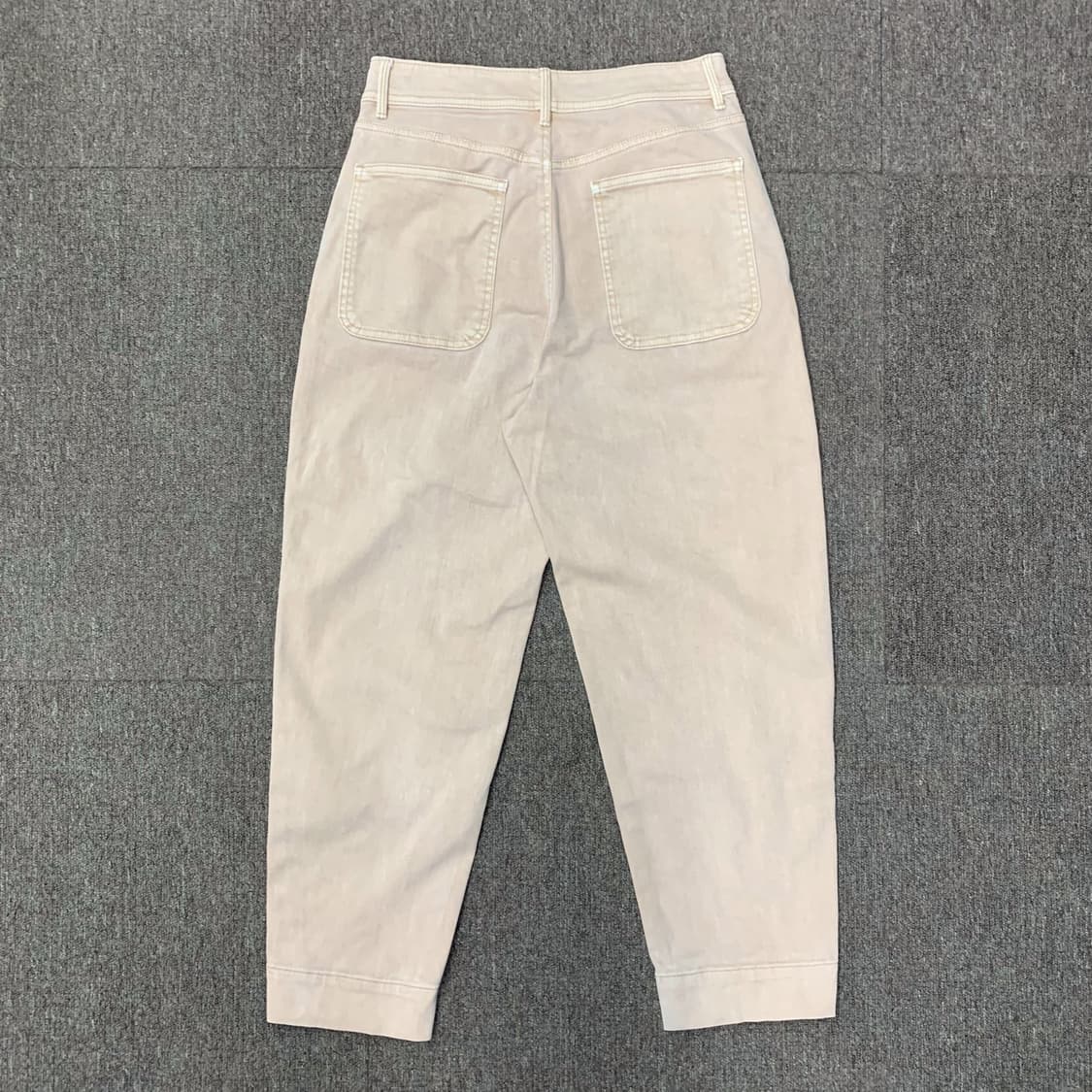 [28] GAP 배럴 카키 하이라이즈 가먼트다잉 코튼팬츠 상품이미지2