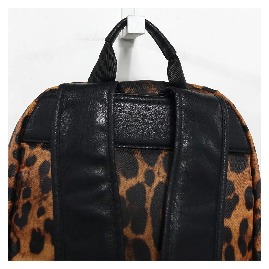 VINTAGE Y2K LEOPARD 빈티지 호피 레오파드 스터드 백팩 상품이미지7