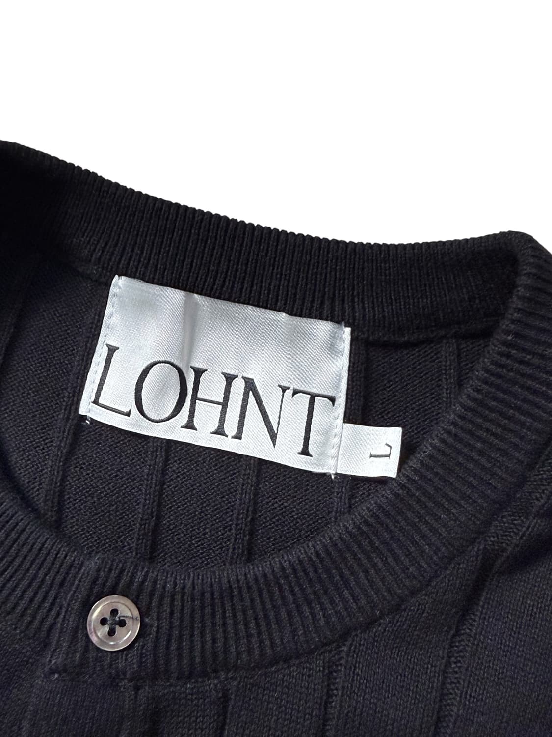 LOHNT 론트 헨리넥 니트 상품이미지3