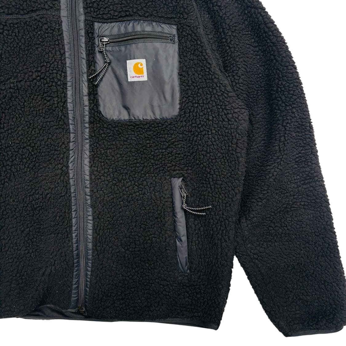 칼하트 WIP 블랙 라이너 플리스 자켓 M 상품이미지3
