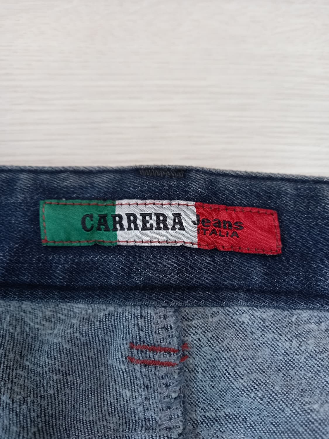 34 CARRERA 약기모 워싱 스판 슬림일자진 진청 34-585 상품이미지8