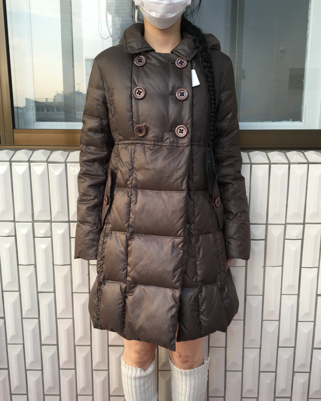 Sonia rykiel double button padded jacket 상품이미지1