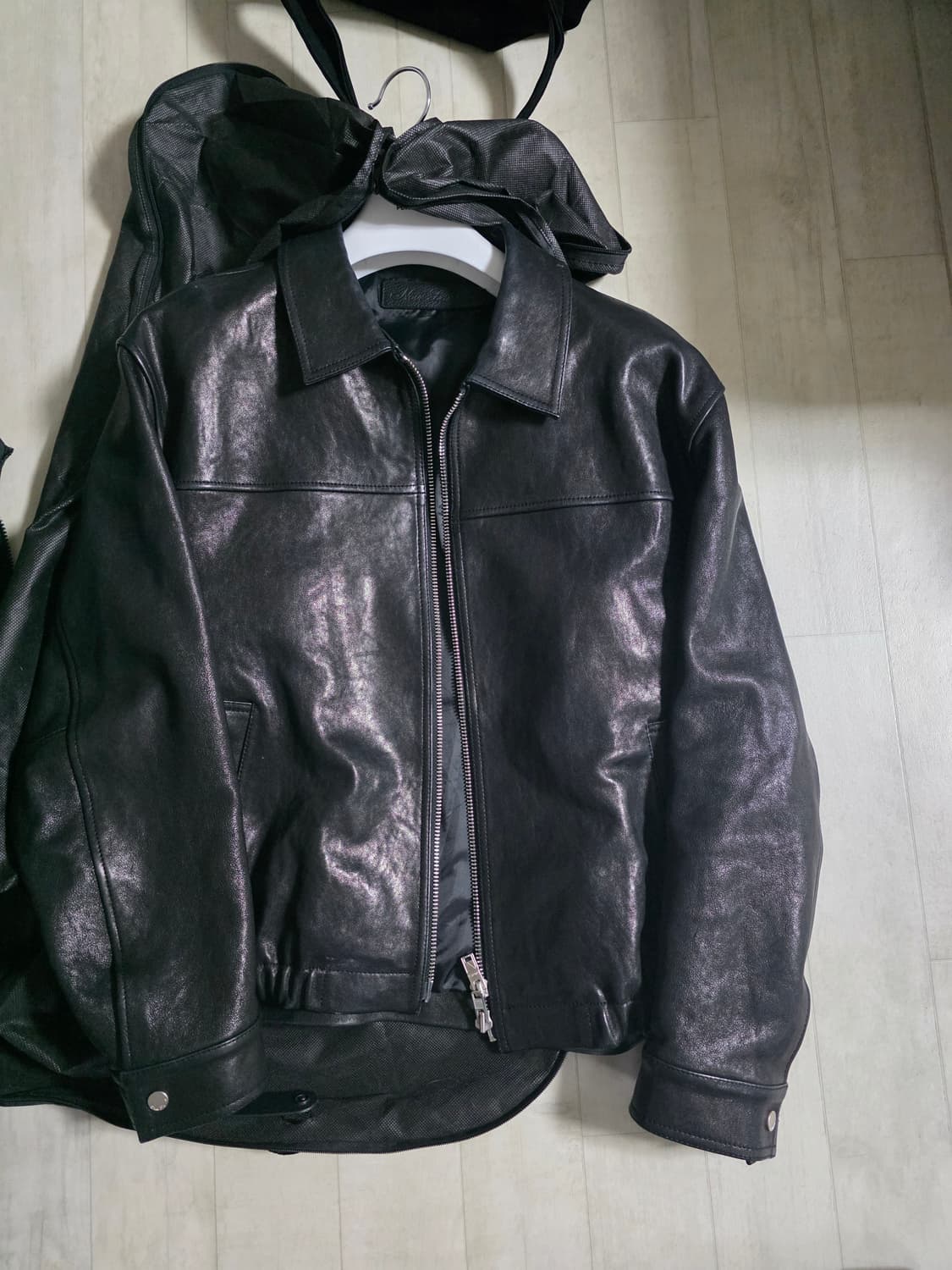 느와르라르메스 스탠다드 램스킨 자켓 50 상품이미지3