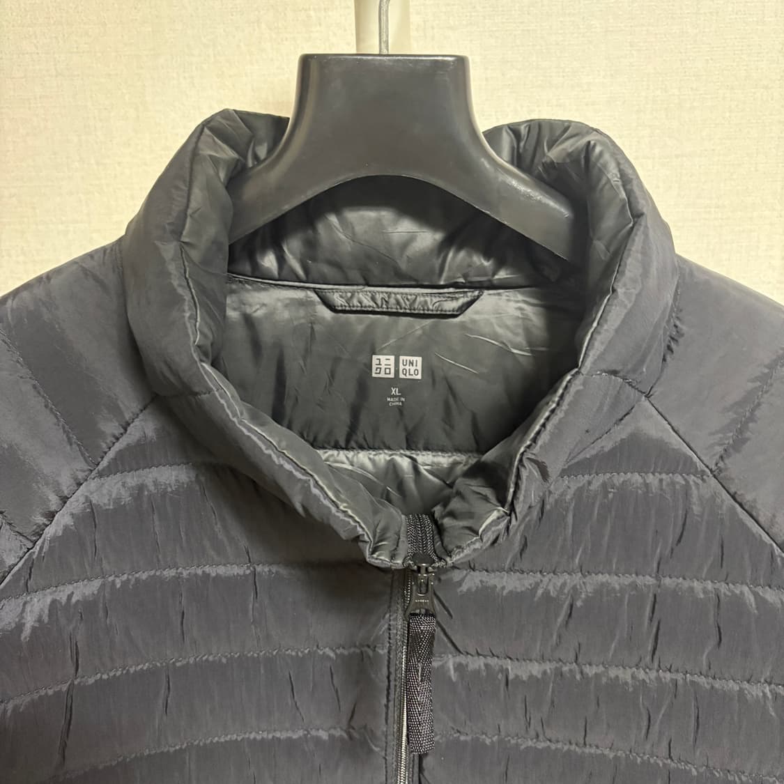 유니클로 덕다운 경량패딩 / 블랙, XL 상품이미지4