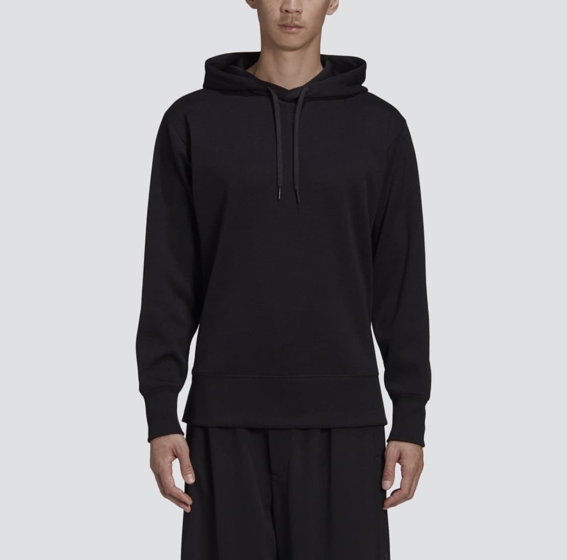 요지야마모토 Y-3 백로고 블랙 후드 M 상품이미지3