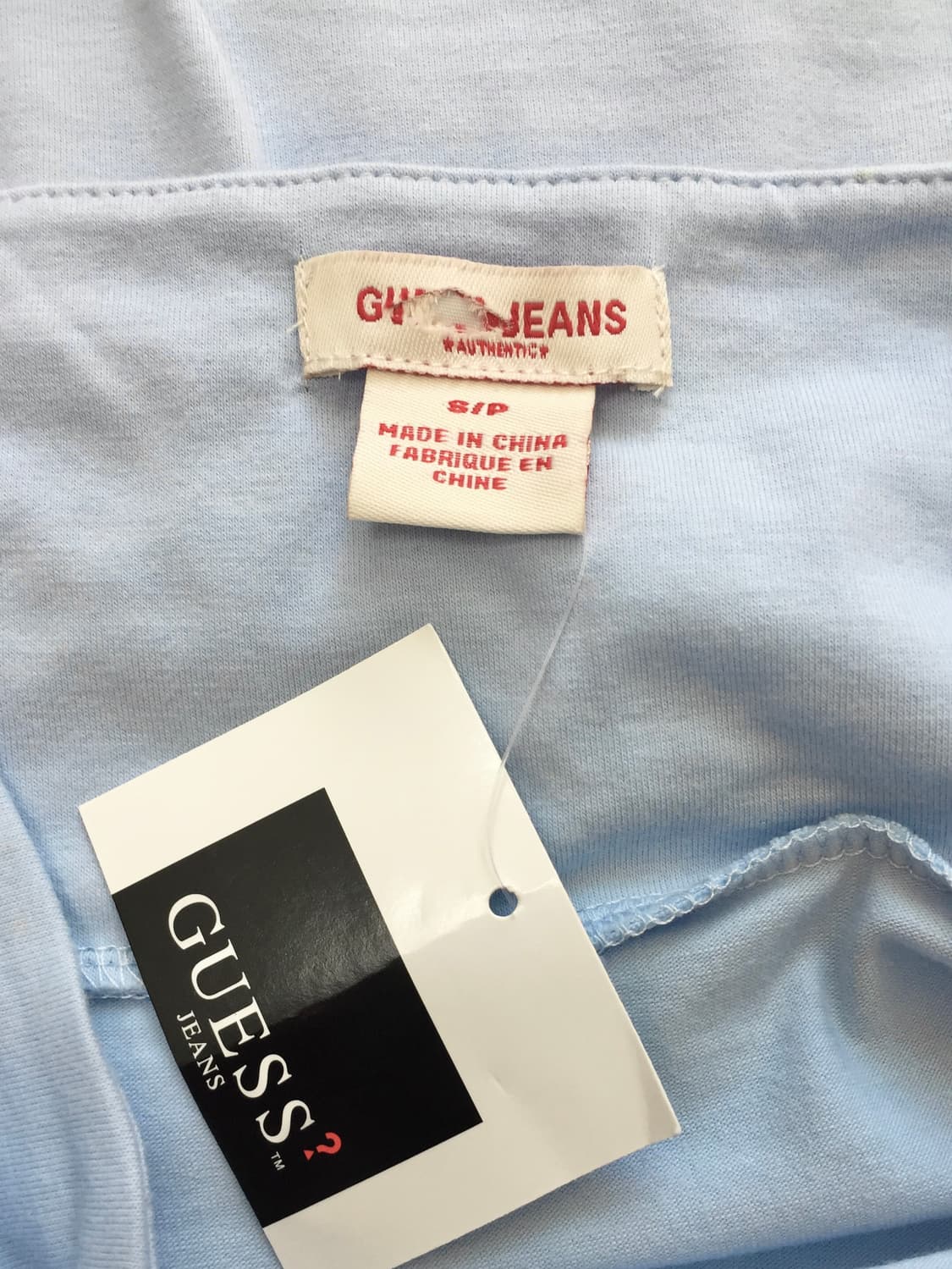 Guess Babyblue Embroidered Halter Top 상품이미지9