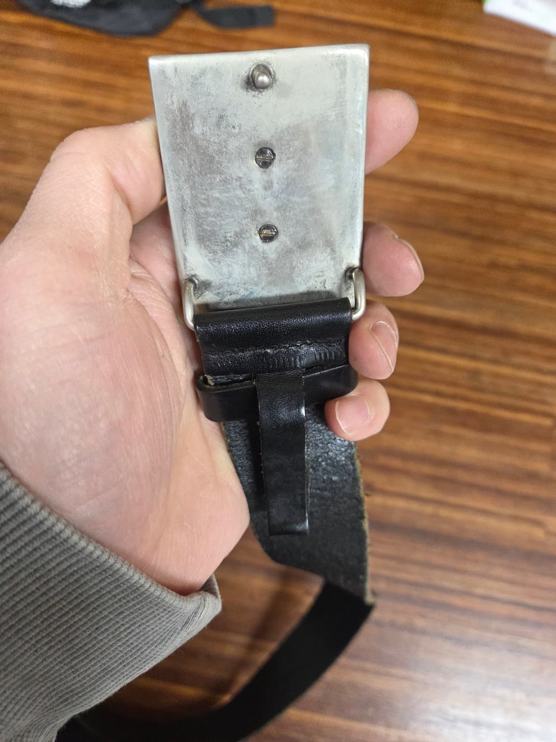 돌체앤가바나 빈티지 가죽 벨트 107cm 상품이미지3