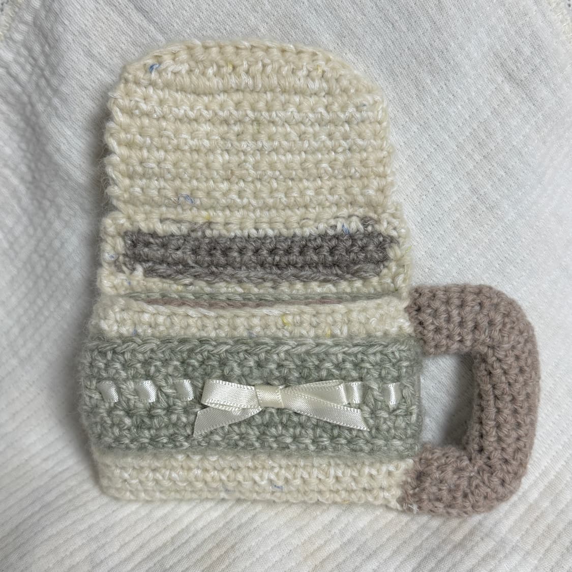 [핸드메이드] 코코아 머그컵 뜨개지갑 상품이미지3