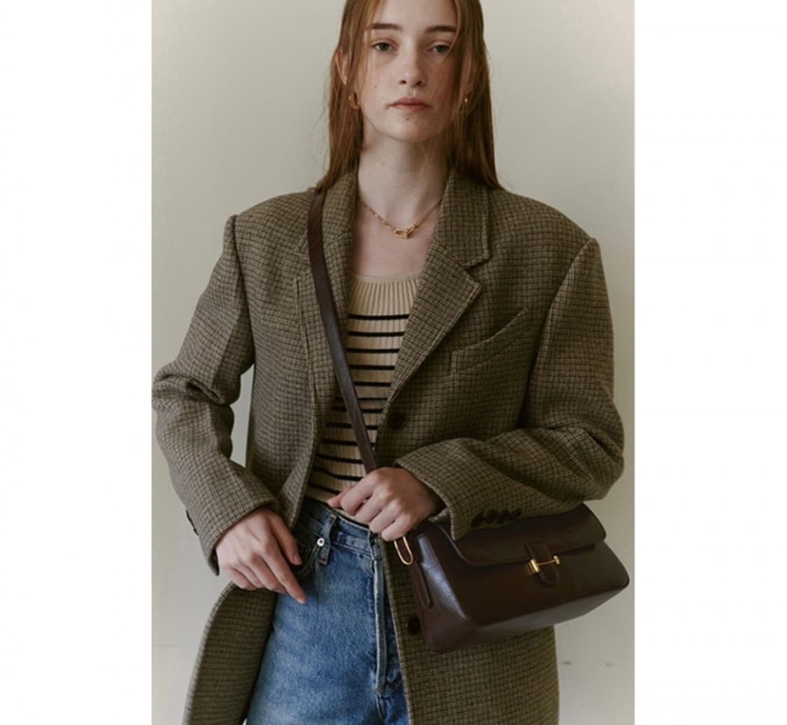 [새상품] 드메리엘 베티백 탄브라운 Demeriel 상품이미지3