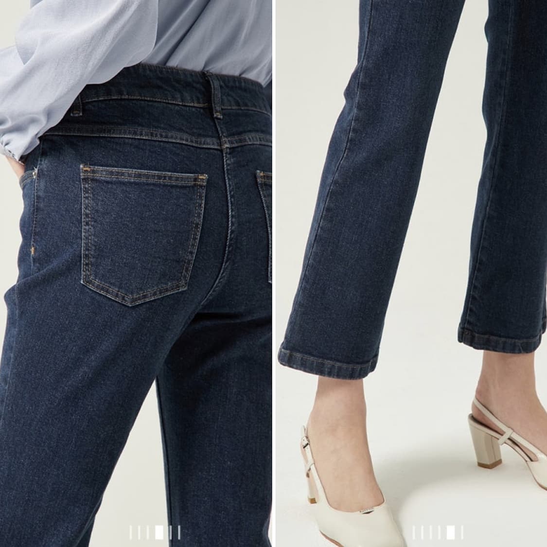 SJSJ 22 세미 부츠 데님 팬츠 상품이미지2