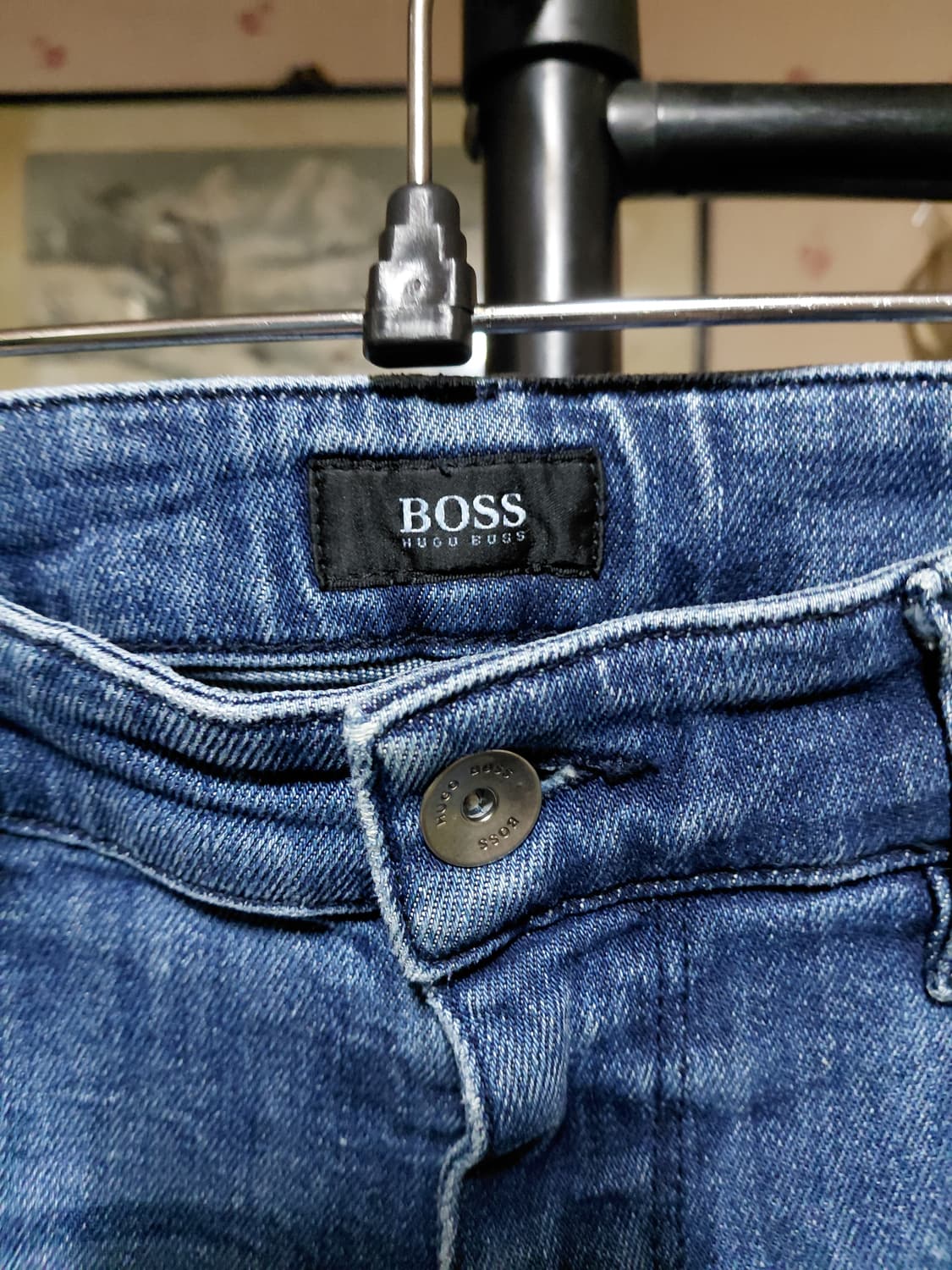 [휴고보스]일본판 MAINE 레귤러핏 스트레치 데님 청바지 32사이즈  상품이미지5