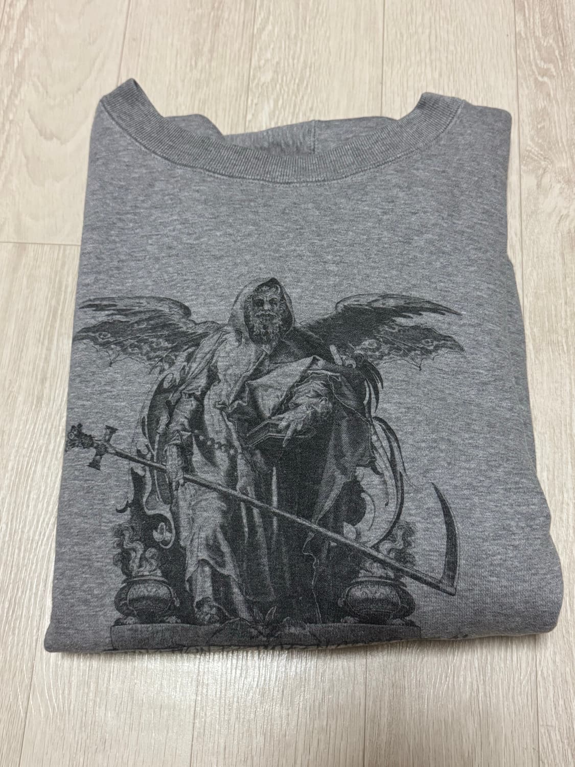 나이스네스 niceness 데빌 프린트 맨투맨 S  상품이미지1