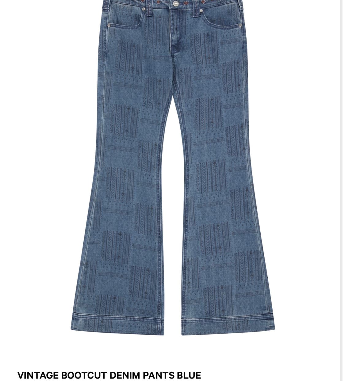 빈티지 부츠컷 데님 팬츠 2 미개봉 새상품 상품이미지1