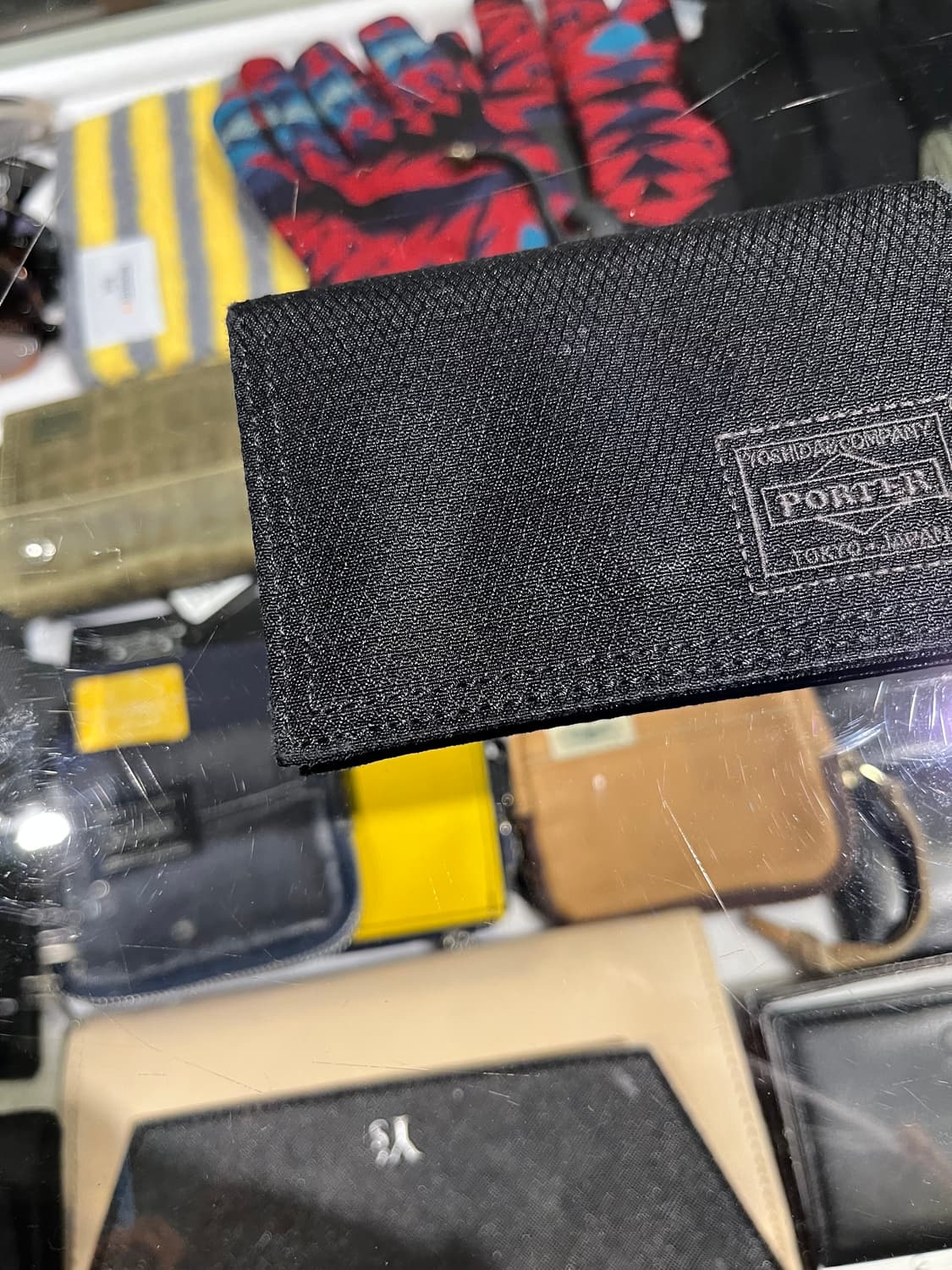 YOSHIDA PORTER 요시다포터 피그먼트 블랙 립스탑 로고 자수 코 상품이미지3