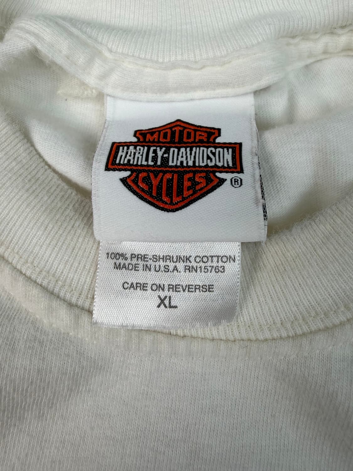 00s Harley Davidson L/S Tee (white) 상품이미지3